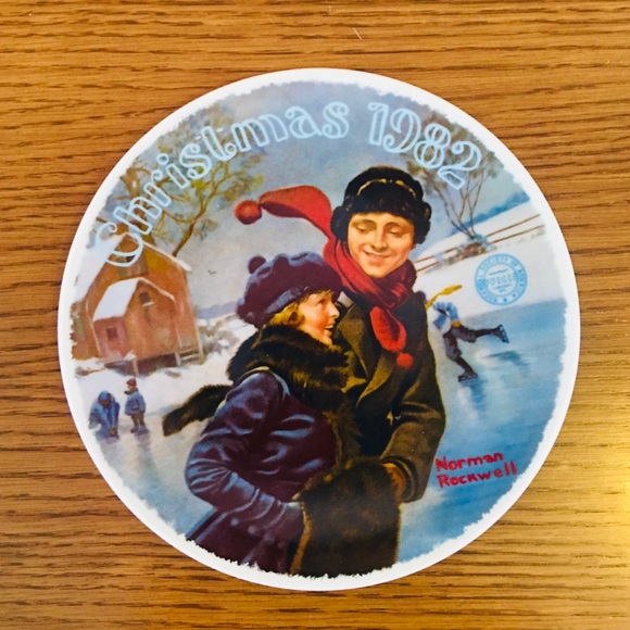 Norman Rockwell Christmas Collector Plates ‘76-‘82 - Picture 9 of 16